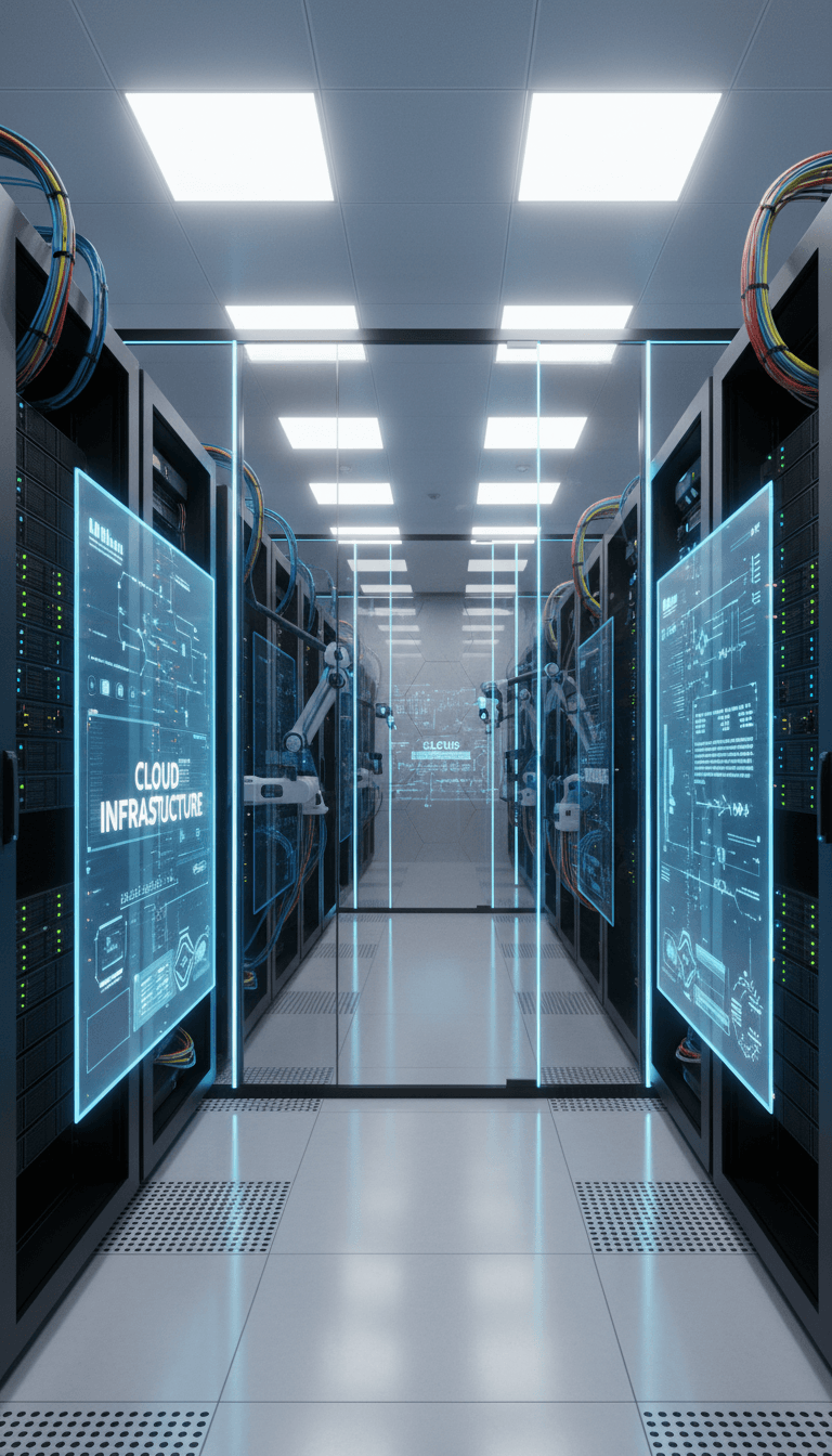 Cloud servers and infrastructure equipment